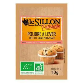 LE SILLON Poudre à lever sans phosphate Bio 80g