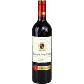 DE PUISSEGUIN Vin Rouge Bordeaux AOP Puisseguin Saint Emilion P 75cl