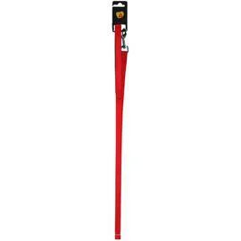 ANIMALIS Laisse Basic Confort 40mm et 50cm pour Chien Rouge 100g