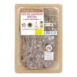 LECLERC, L'ATELIER CHARCUTERIE Pâté de campagne Breton 170g