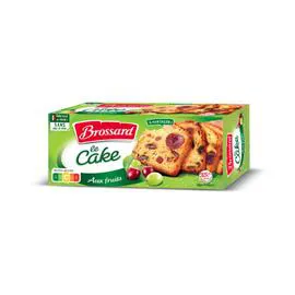 BROSSARD Gâteaux cake aux fruits 300g