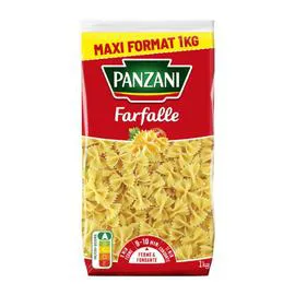 PANZANI Pâtes farfalle 1kg