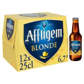 AFFLIGEM Bière d'Abbaye Cuvée blonde 12x25cl
