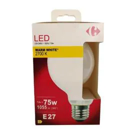 CARREFOUR Ampoule LED Fil - 75W - E27 l'unité