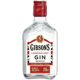GIBSON'S London Dry Gin 37.5% Blister 200ml