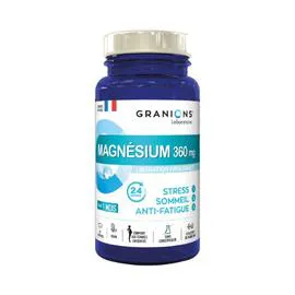 GRANIONS Complément alimentaire magnésium sommeil anti fatigue x60