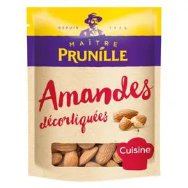 MAÎTRE PRUNILLE Amandes décortiquées 400g