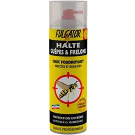 FULGATOR Insecticide halte Guèpe frelon aérosol 500ml