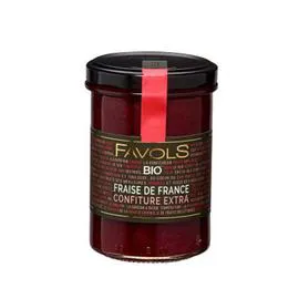 LE FRUIT FRANÇAIS Confiture de fraise Bio 250g
