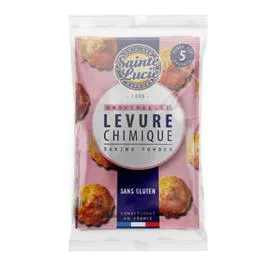 SAINTE LUCIE Levure chimique universelle 5x10g