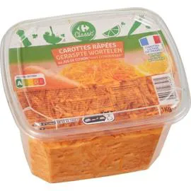 CARREFOUR CLASSIC' Carottes râpées 1kg