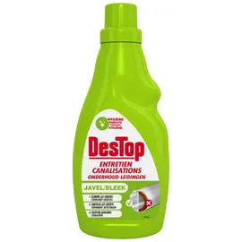 DESTOP Nettoyant Canalisations Avec Javel 750ml