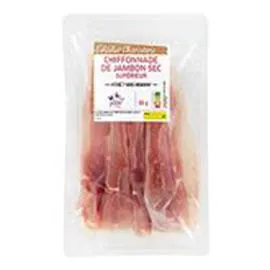 LECLERC, L'ATELIER CHARCUTERIE Chiffonnade de jambon sec 90g