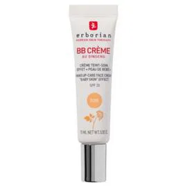 ERBORIAN BB Crème Teint-Soin au Ginseng effet "Peau de Bébé" SPF20 - Teinte Doré 15ml