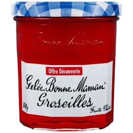 BONNE MAMAN Confiture groseille 370g