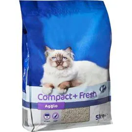 CARREFOUR Litière compact + fresh 5kg