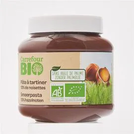 CARREFOUR BIO Pâte à tartiner bio 700g