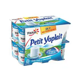 YOPLAIT, PETIT YOPLAIT Fromage frais nature 3,8% MG 12x60g