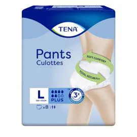 TENA Culottes Pants Plus large x8