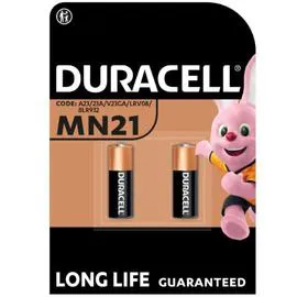 DURACELL Pile Alcaline MN21/A23/V23GA 12V x2
