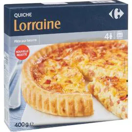 CARREFOUR Quiche lorraine 400g