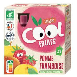 VITABIO Compote de Fruits Pomme & Framboise 360g