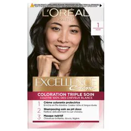 L'ORÉAL PARIS, EXCELLENCE Coloration Cheveux 1 Noir l'unité