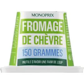 MONOPRIX Fromage de chèvre 150g