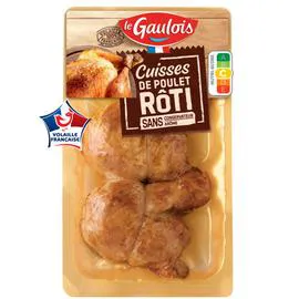 LE GAULOIS Cuisses De Poulet Rôties Cuites 380g