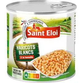 SAINT ELOI Haricots blancs à la tomate 500g
