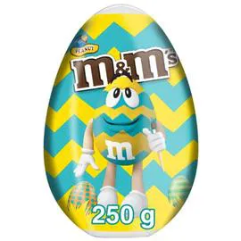 MARS, M&M'S Peanuts Oeuf cacahuètes enrobées au chocolat 250g
