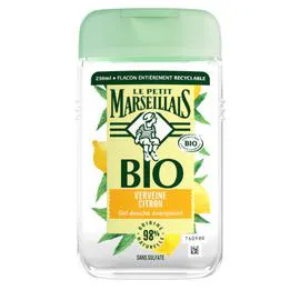 LE PETIT MARSEILLAIS Gel Douche énergisant verveine citron Bio 250ml