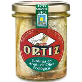 ORTIZ Sardines À L'Huile D'Olive Bio 140g