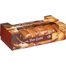 CARREFOUR Pain grillé brioché 300g
