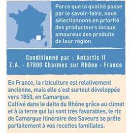 ITINÉRAIRE DES SAVEURS Riz de Camargue 1kg