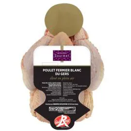 MONOPRIX GOURMET Poulet fermier blanc du gers label rouge 1,5kg