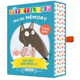 AUZOU P’tit Loup Memory Où est Doudou ? l'unité