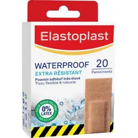 ELASTOPLAST Pansement extra resistant waterproof x20