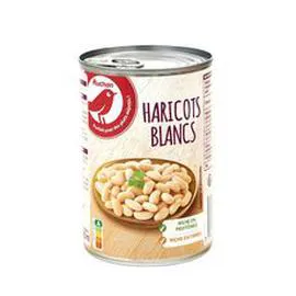 AUCHAN Haricots blancs 250g