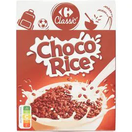 CARREFOUR EXTRA Céréales choco rice 375g