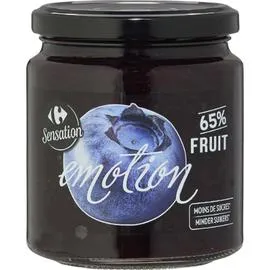 CARREFOUR SENSATION Confiture myrtilles 330g
