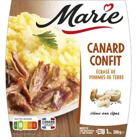 MARIE Plats cuisinés canard confit pommes de terre 300g