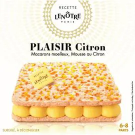 LE NOTRE Gâteaux macarons mousse citron 410g