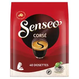 SENSEO Café dosettes corsé x40 277g