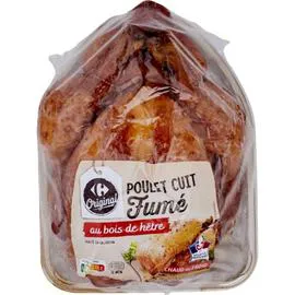 CARREFOUR ORIGINAL Poulet cuit fumé l'unité