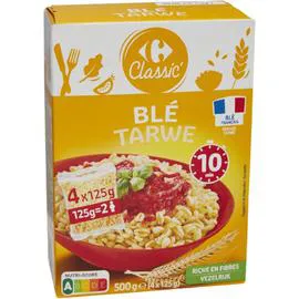 CARREFOUR CLASSIC' Blé 4x125g