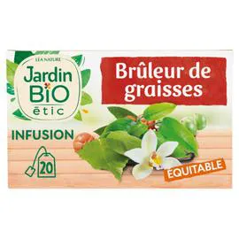 LÉA NATURE, JARDIN BIO ÉTIC Infusion brûleur de graisses Bio 30g