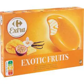 CARREFOUR EXTRA Glaces fruits exotiques 306g