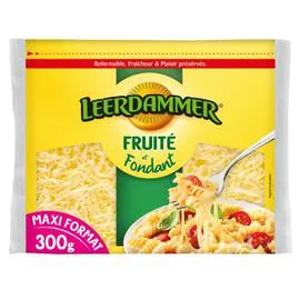LEERDAMMER Fromage Rapé Fruité et Fondant 300g