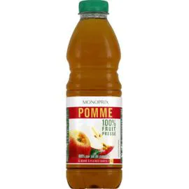 MONOPRIX 100% pur jus de pomme 1l